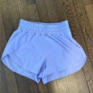 Women's Light Purple Shorts